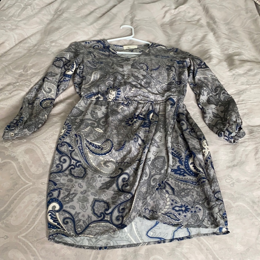 Amour Vert 100% silk dress